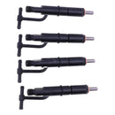 4 Stück Einspritzdüsen für Mustang, Bobcat 843, 853, 960, 2060, Isuzu 4JB1 6646906