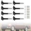Dla Ford F-150 V8 5.0L 2016-2017 8x cewka zapłonowa + 8x irydowa świeca zapłonowa UF824
