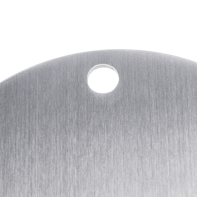 DIY Universal Motorcykel registreringsskylt Aluminium Anpassad oval registreringsskylt