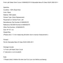 Kryt odtoku vody přední levý A1698300375 pro Mercedes Benz třídy B W245