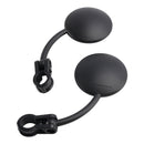 Universal 22mm řídítka Clamp 80mm Enduro Motocross Zrcadlové sady skládací zrcadlo