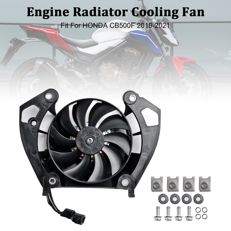 2019-2021 HONDA CB500F CB 500 F Motor Radiator Vifteblader