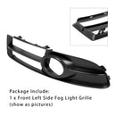 2005–2008 Audi A4 B7 S-Line S4 Edessä vasen puskurin säleikön sumuvalot grilli