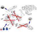 Erstatt EGR Valve kjøligere reparasjonssett for BMW M47N2 M57N2 E46 E90 E60 E61 E83