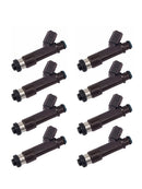 8 Stück Kraftstoffeinspritzdüsen für Toyota Tundra 2005-09 Sequoia 2005-2008 23250-0F020