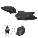 2024-2025 Für Kawasaki Ninja 500 Z500 Raider Soziuskissen-Set vorne &amp; hinten, Schwarz 1