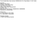 2017-2022 Tesla Modell 3 Y Hinten Stamm Back Up Kamera 1095949-00-E Für