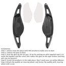 Lenkrad-Schaltwippen-Erweiterungen für BMW G20 G21 G30 G31 F40 F22, Schwarz