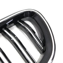 01.2009-10.2016 BMW 5er F10 M5 Nieren-Stoßstangengrill, schwarz glänzend, 51137203203, 51137203204