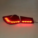 2018–2020 BMW 5 Series G30 G38 L &amp; R rote LED Rückleuchten Rückleuchtenbaugruppe