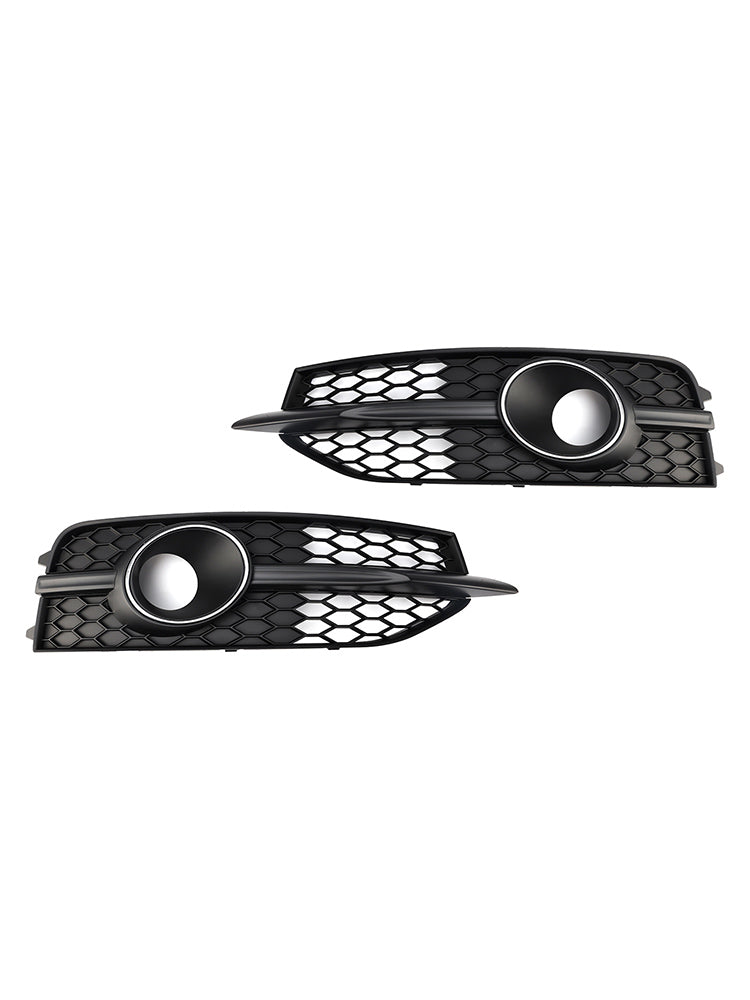 2012–2015 Audi A7 S-Line S7 schwarz Frontstoßstange Nebelscheinwerfer Kühlergrill Abdeckung Blende