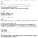 2er-Pack Bohrschablone für Eisenblöcke zur Montage der Lichtmaschine 551445 für LS Truck/SUV LS1