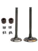 Conjunto de válvulas de admissão de 66 mm &amp; ESCAPE PARA GY6 150CC 157QMJ JONWAY ROKETA BAJA SUNL