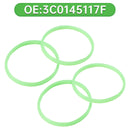 VW Skoda Seat 4X 3C0145117F intercooler turbo manguera tubo junta tórica juntas