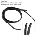 2012-2018 Nissan Versa 2PCS Zierleiste-Dachrinne 73852-3AW0A,73853-3AW0A