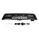 Frontstoßstangengrill in Mattschwarz, passend für Toyota Sequoia 2005-2007 mit LED-Beleuchtung