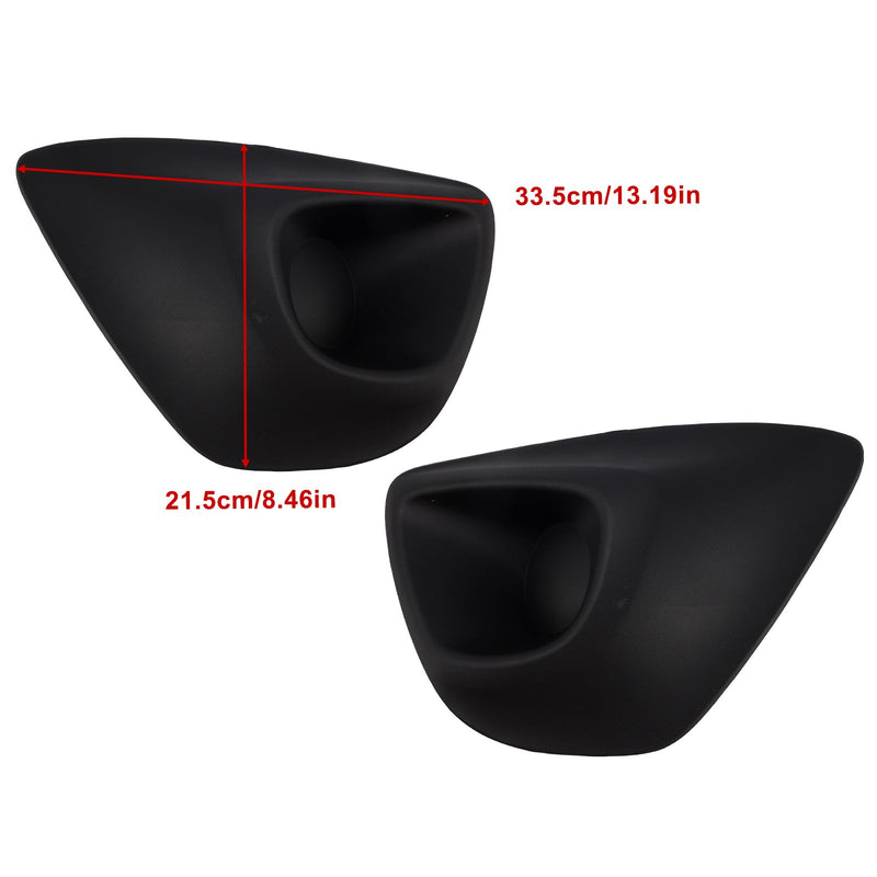 2015-2019 Vauxhall Vivaro B MK2 2PCS Frontstoßstange Nebelscheinwerfer Abdeckung Kühlergrill