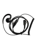 K-018 Kleines PTT-B6-Headset mit gebogenem Ohrbügel für TK-240 TH-G71A LT-2288 UV-5RA