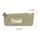 Paar beige Sonnenblenden für Honda Accord (2008–2017), Teilenummer 83280TA5A51ZA