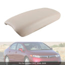 2006–2009 Honda CIVIC Beige Leder Armlehne Mittelkonsole Deckel