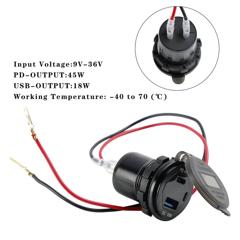 2023-2024 Yamaha PG-1 12V pistorasialaturi USB+C tyyppi nopea