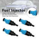 Conjunto de 4 injetores de combustível para Audi A4 1.6L (94-08) e 1.8 quattro (1995-2000), número de peça 058133551F