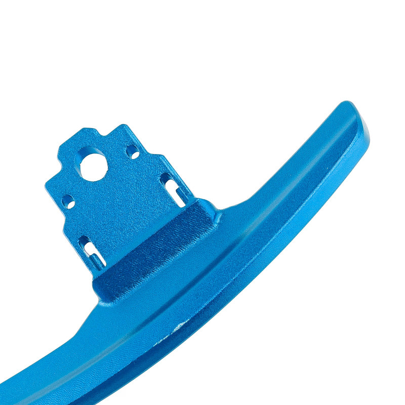 Schaltwippenverlängerung für BMW F-Serie F30 F31 F32 F10 X3 X5 Aluminium Blau