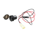 12V nabíječka typu USB+C, rychlá montáž pro Kawasaki Versys 650 2022-2024