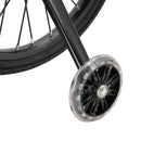 18" lasten pyörä 7-9 vuotiaille apupyörillä