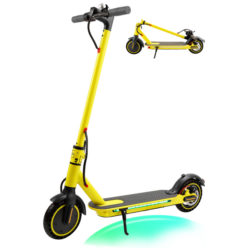 Scooters elétricas dobráveis ​​de 8,5 "com APP, 350 W, 35 km, 30 km/h, viajando na cidade