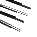 2009–2016 Toyota Venza 4 kawałki chromowanych pasków uszczelniających do zewnętrznego paska okiennego 757120T010