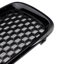 2004-2007 Volvo S40 V50 Gloss Black Front Bumper Honeycomb Grille Grill