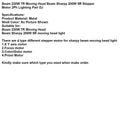 Feixe 230W 7R Feixe de cabeça móvel Sharpy 200W 5R Motor de passo 2Ph Parte de iluminação DJ