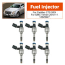 6 Stück Kraftstoffeinspritzdüsen für Cadillac CTS SRX und GMC Terrain 2010-11 12629927