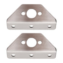 Peterbilt 379 388 389 2 PCS Scheibenwischer Reparatur Edelstahl Halterungen