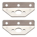 Peterbilt 379 388 389 2 PCS Scheibenwischer Reparatur Edelstahl Halterungen