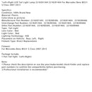 2007–2013 Mercedes Benz W221 S-Klasse Links + Rechts LED Rücklicht Lampe 2218201364 464