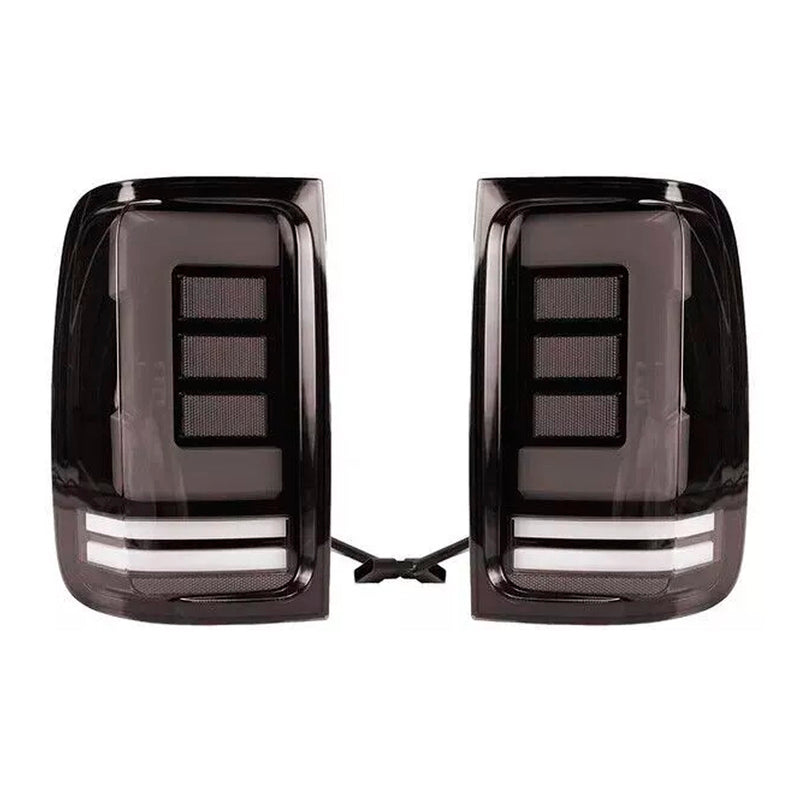 2008-2019 VW Amarok V6 LED Tylne światła LED z tyłu prawego i lewej, para zabarwiona