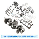 Hyundai Kia G4NG 2.0L Motorüberholungssatz mit Kurbelwellenstangensteuerung