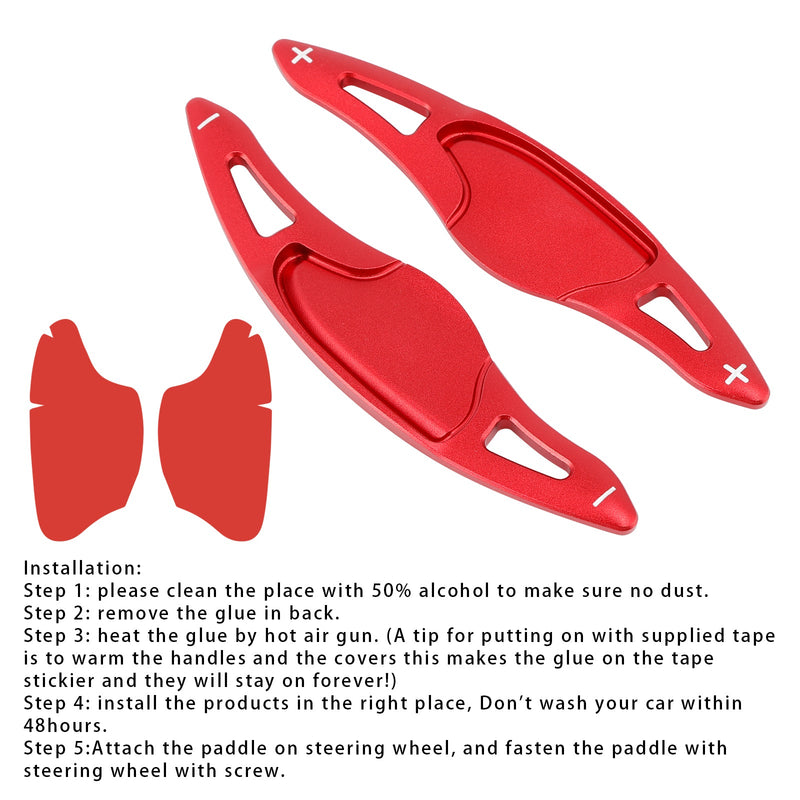 2014–2020 Honda FIT VEZEL HRV Lenkrad-Schaltwippenverlängerung Aluminium