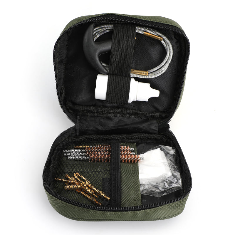 Conjunto de limpeza de armas para conjunto de limpeza de rifle calibre .17 .22 .270 .300 pullthrough