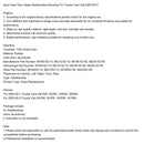 4 stücke Äußere Tür Glas Weathers Moulding Für Toyota Yaris Vitz 2005-2010