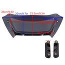 2023-2024 Touring Street Glide CVO 117 121 9"" Frontrute med brakett