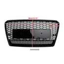 2012–2015 Audi A7/S7 RS7 Frontgrill im Wabengitter-Design, Schwarz