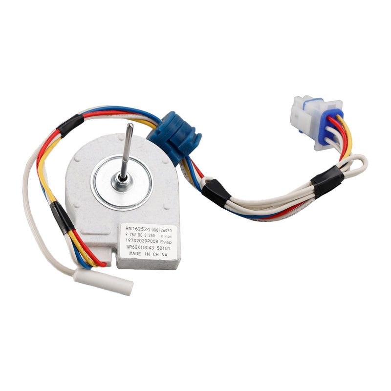Motor de ventilador de geladeira-over-over-vapor wr60x10074 para gelificação GE HotPoint com compartimento do freezer