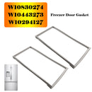 2-pak W10830274 Fryserdørtætning til Maytag køleskab W10443273  W10294127