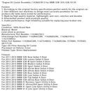 2012–2015 BMW 328i Luxuslimousine 4-türig Motorölkühler Ölfilter Montage 11428637812