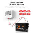 12V24V48V 10A-60A PWM Solarregler Automatischer Solarregler Eisenphosphat