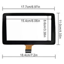 7 tums pekskärm i glas BHP1611J0D för Mazda 3 informationsdisplay 14-2016