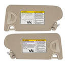 2013-2018 Nissan Altima 2PCS Beige Sun Visor Left & Right 96401-3TA2A 96400-3TA2A